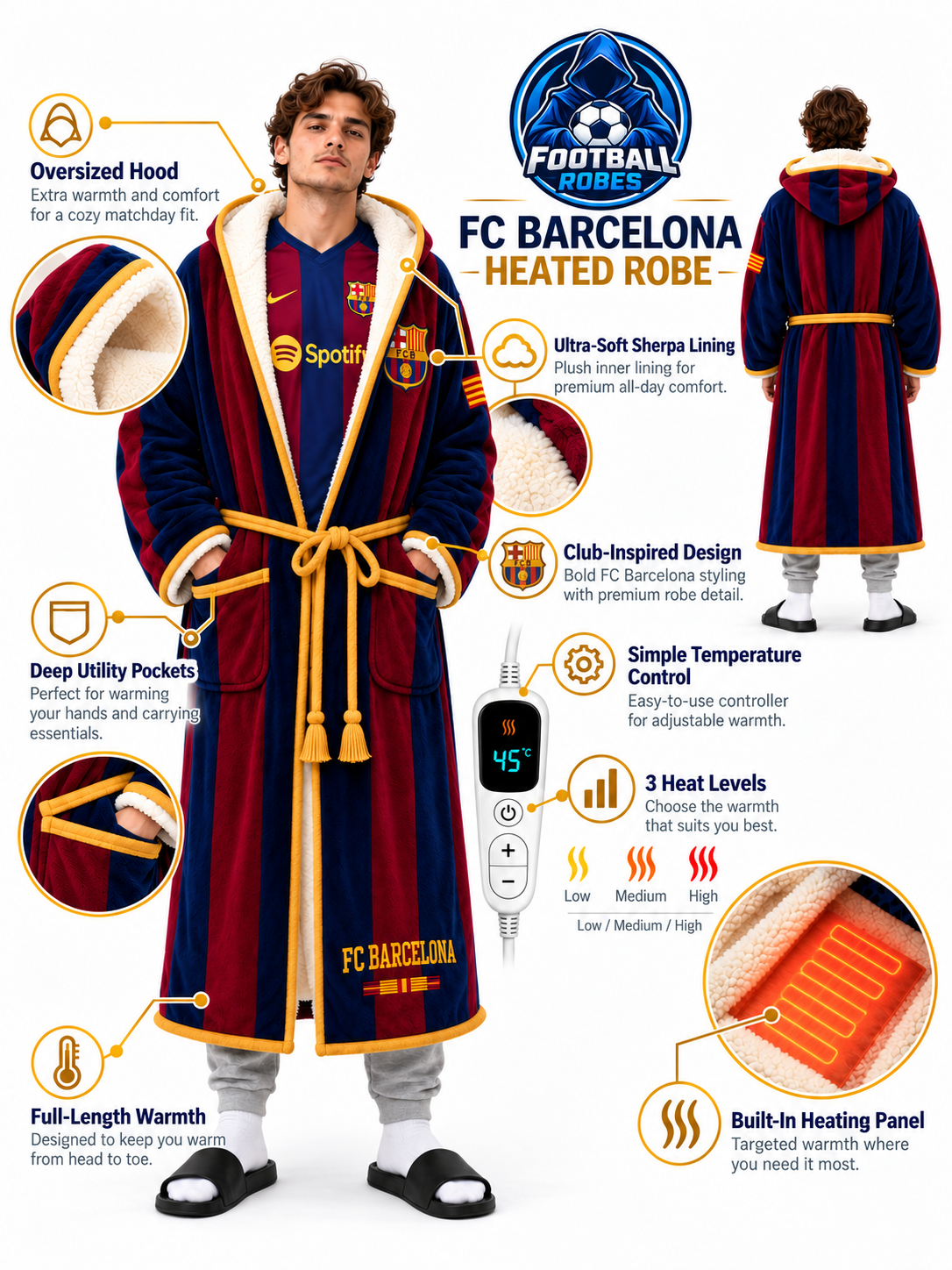 FCB Heated Robe